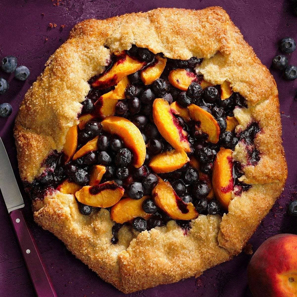 blueberry-peach-frangipane-galette-recipe