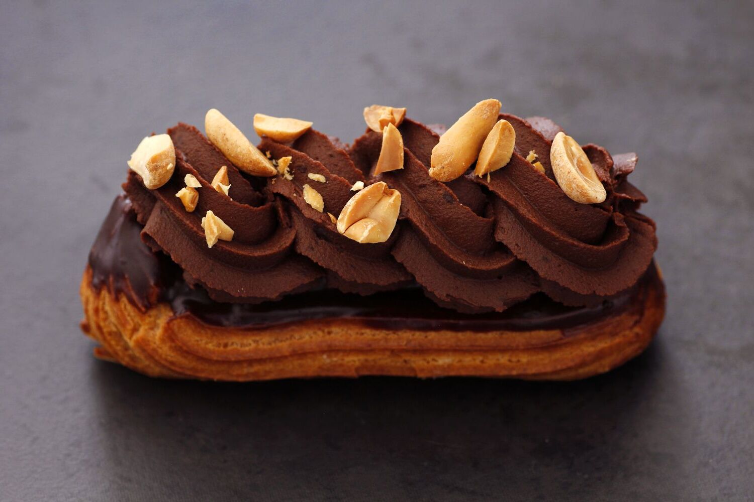 eclair-recipe-with-peanut-butter-mousse-filling