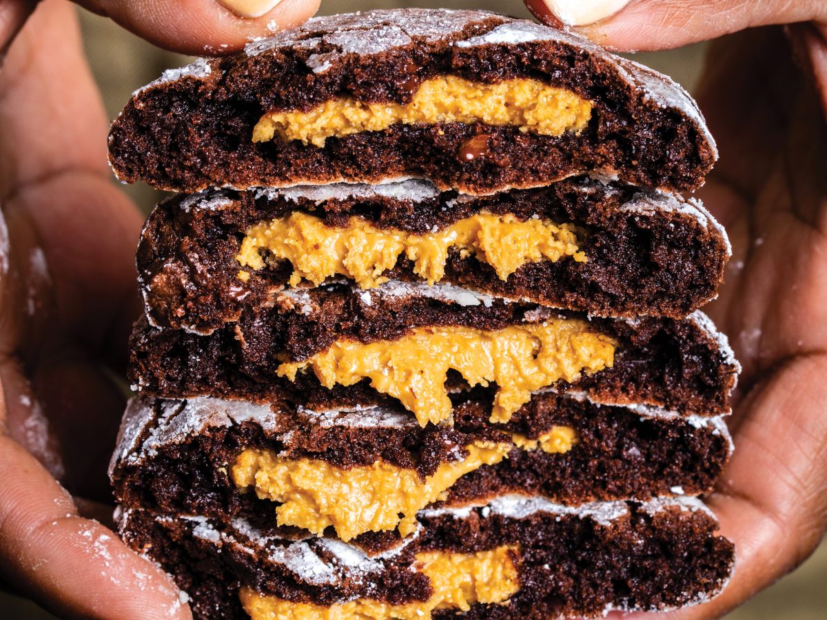 peanut-butter-filled-brownie-cookies-recipe