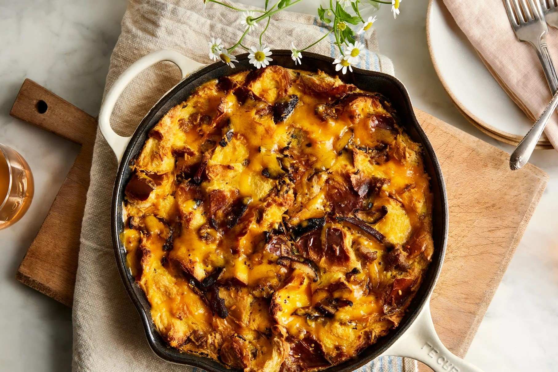 sausage-mushroom-strata-recipe