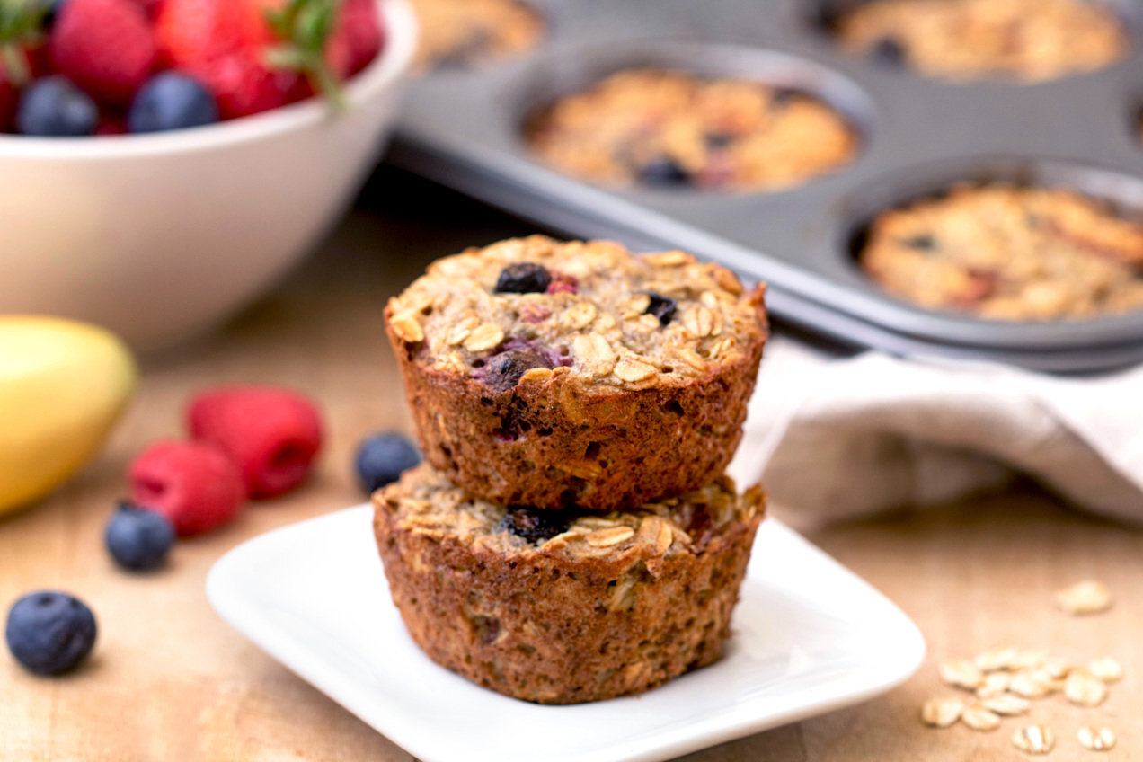 blueberry-banana-oatmeal-cups-recipe