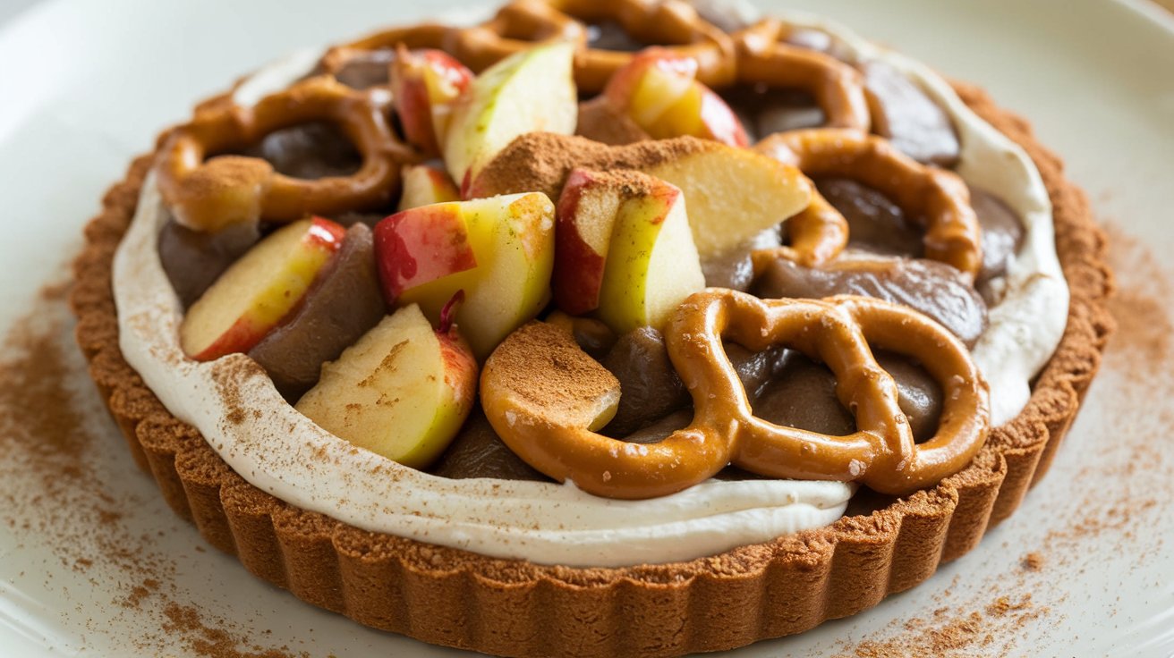 caramel-apple-pretzel-tart-recipe