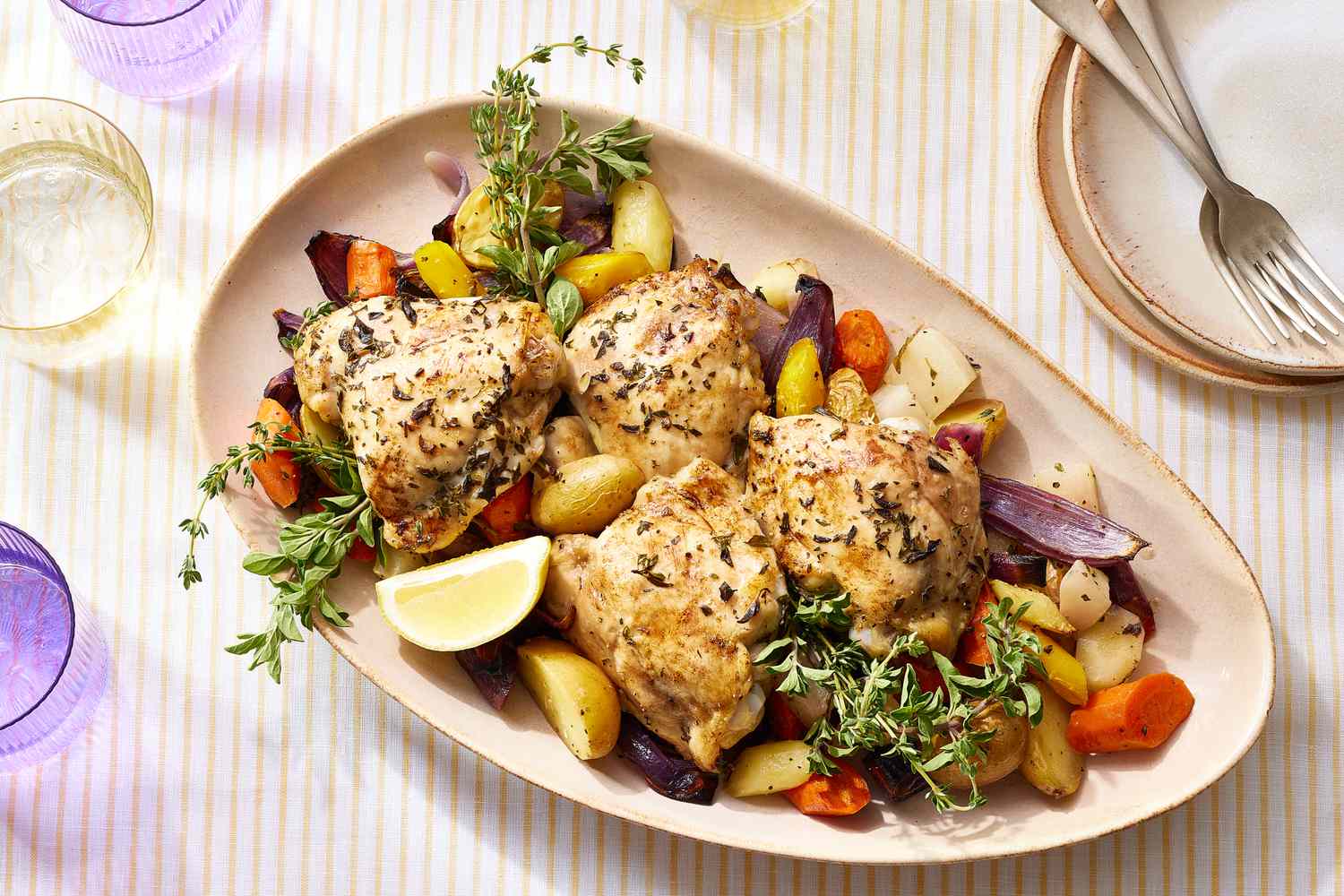 herb-chicken-with-vegetables-recipe