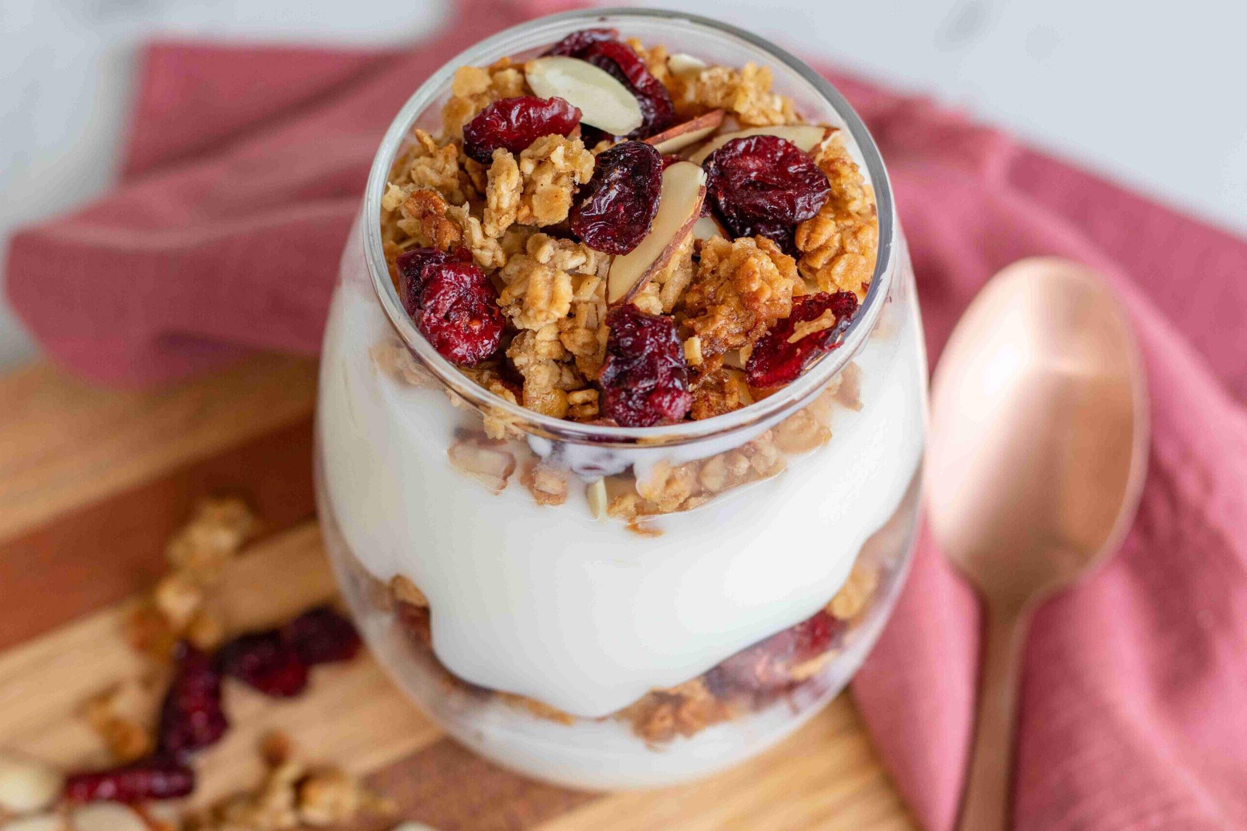 maple-almond-cranberry-parfait-recipe