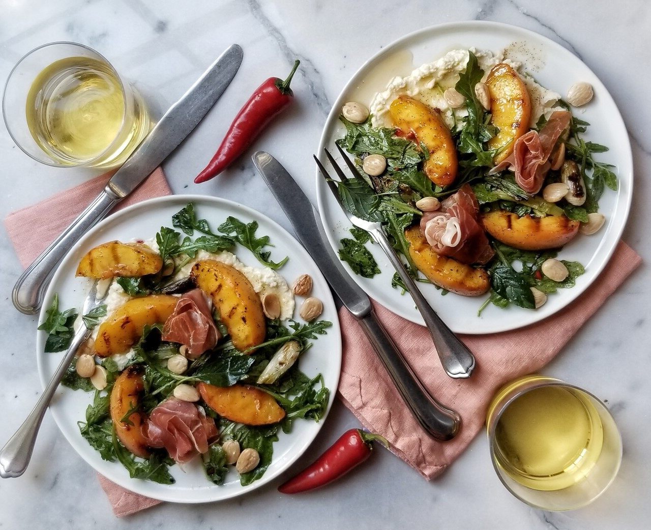 peach-prosciutto-salad-recipe