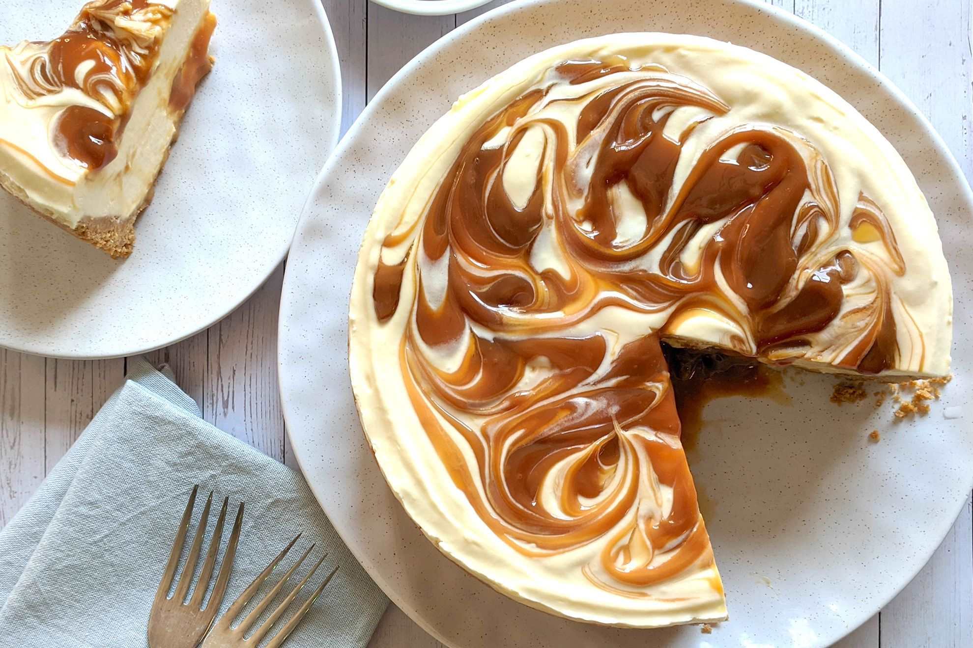 sugar-caramel-cheesecake-recipe