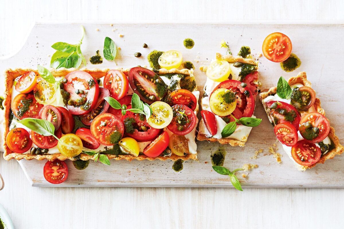 tomato-and-basil-tart-recipe