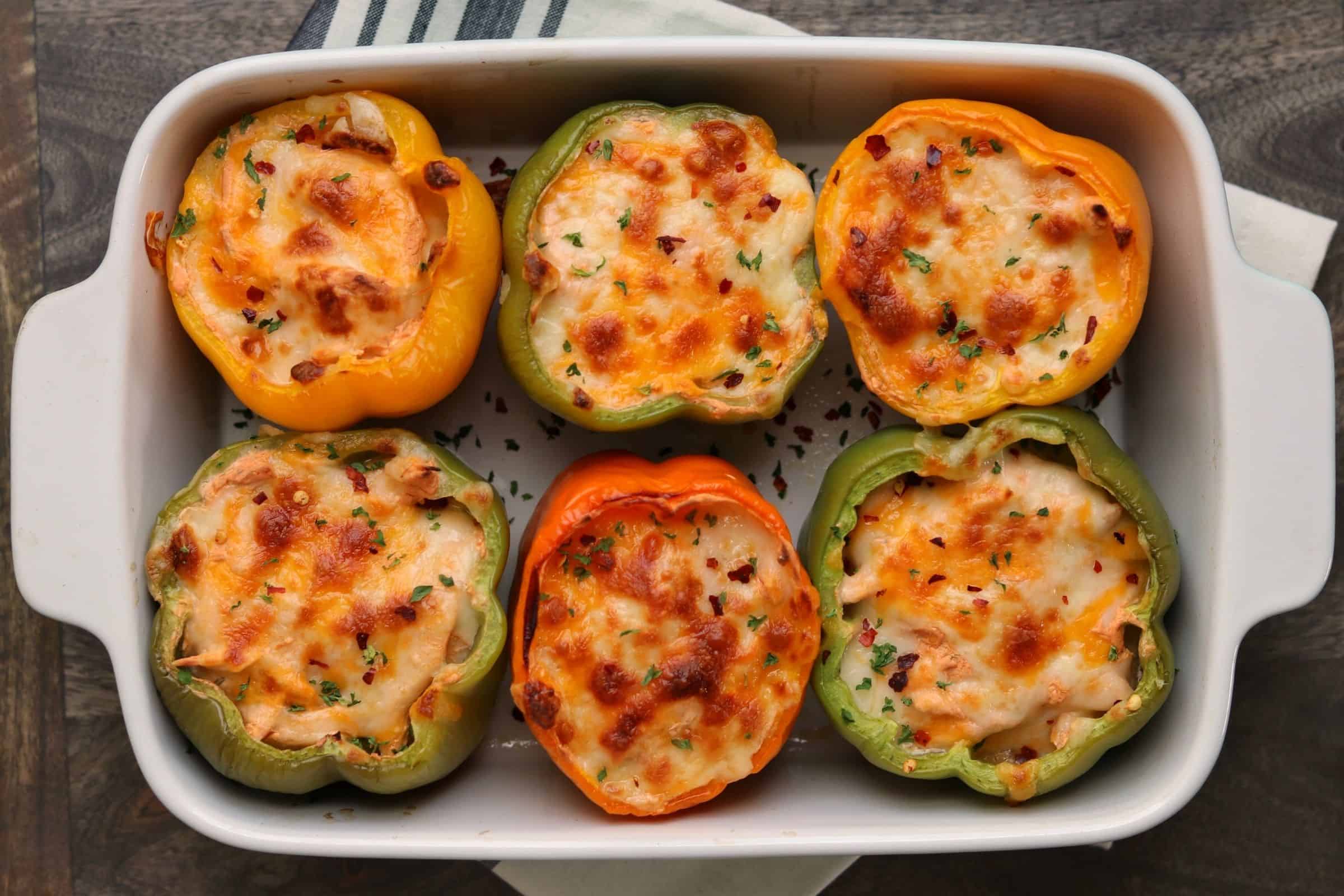 buffalo-chicken-stuffed-peppers-recipe