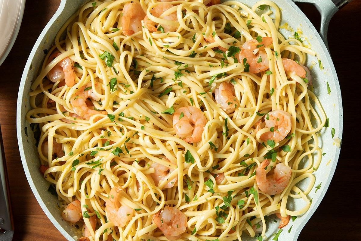 garlic-shrimp-linguine-recipe