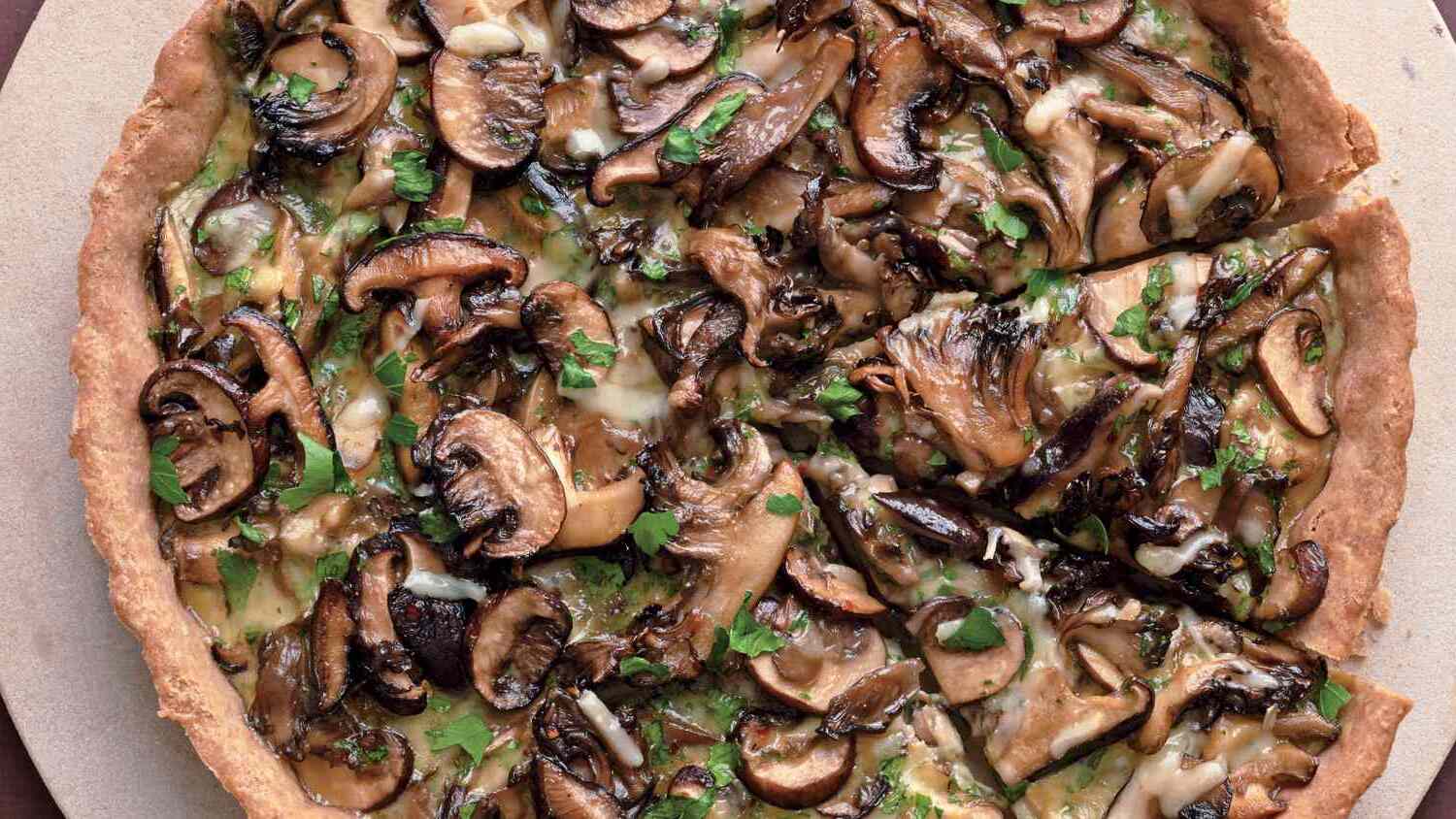 mushroom-and-gruyere-tart-recipe