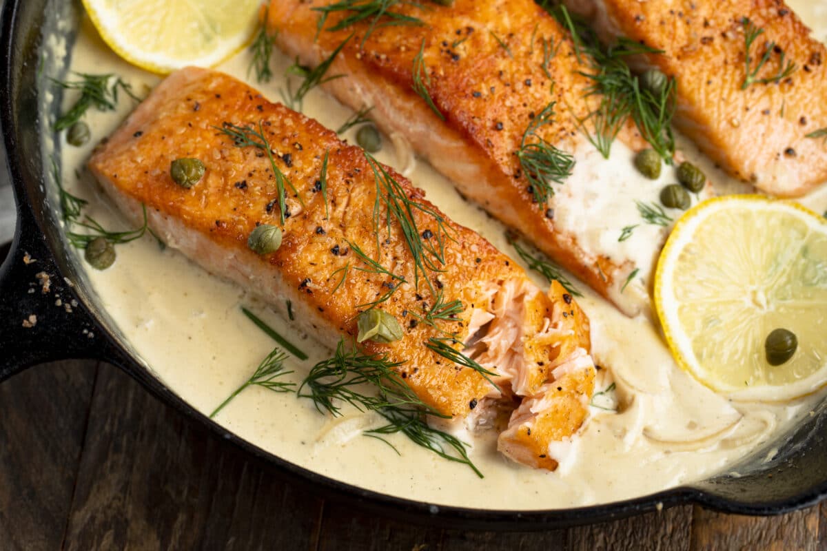 pan-seared-salmon-with-dill-sauce-recipe