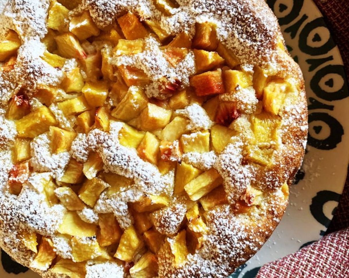 peach-yogurt-cake-recipe