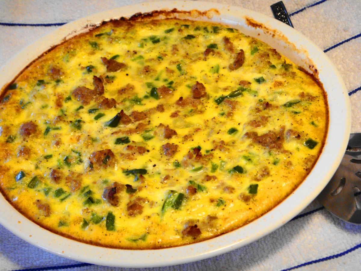 sausage-red-pepper-quiche-recipe