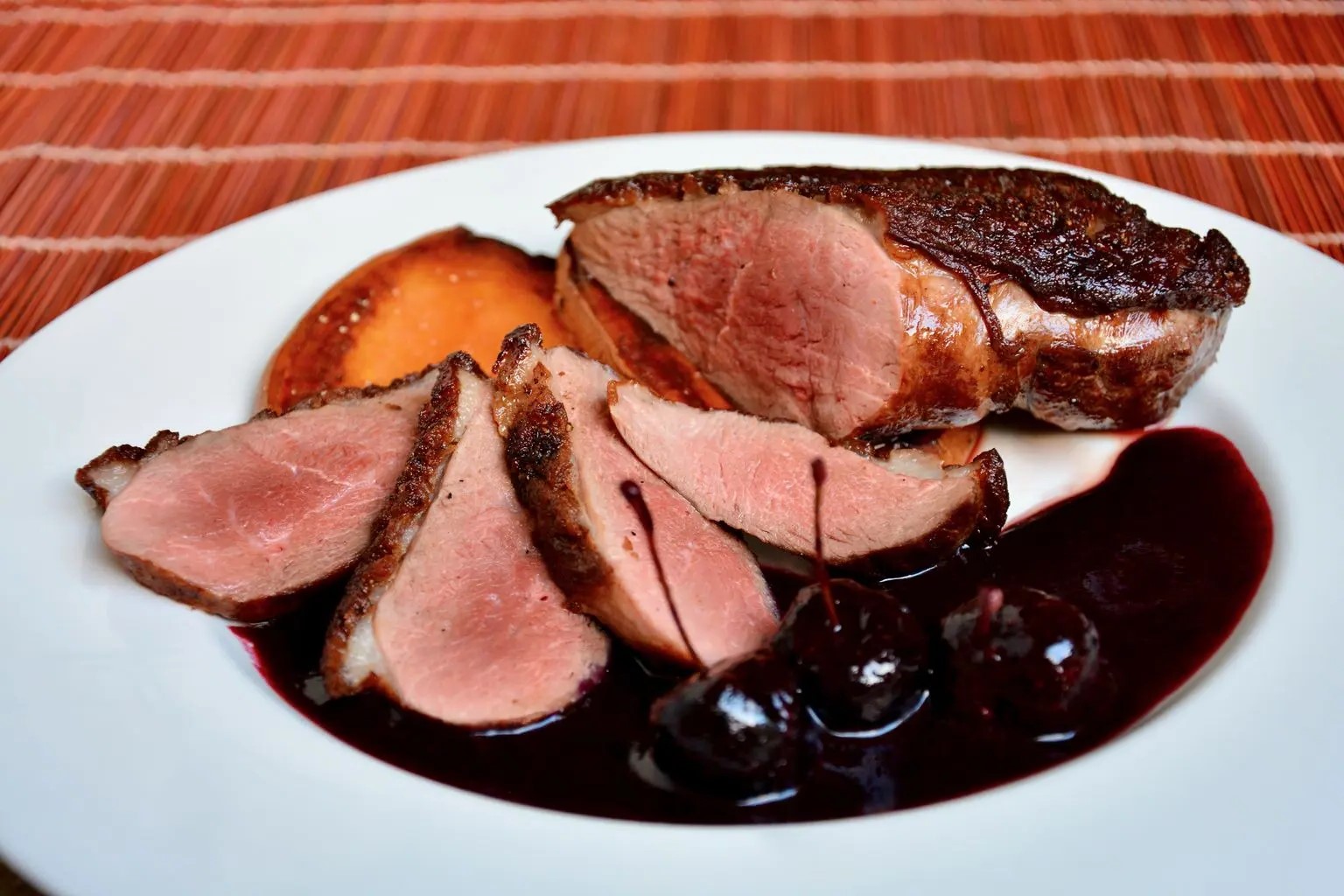 duck-breast-cherry-sauce-recipe